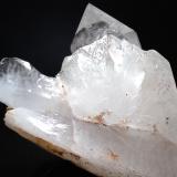 Quartz<br />Piz Regina, Lumbrein, Lumnezia, Surselva Region, Grischun (Grisons; Graubünden), Switzerland<br />17 x 10 cm<br /> (Author: Sante Celiberti)