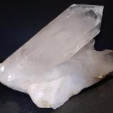 Quartz<br />Piz Regina, Lumbrein, Lumnezia, Surselva Region, Grischun (Grisons; Graubünden), Switzerland<br />17 x 10 cm<br /> (Author: Sante Celiberti)