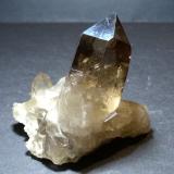 Quartz (variety smoky)<br />Chamonix, Haute-Savoie, Auvergne-Rhône-Alpes, France<br />67 x 57 mm<br /> (Author: Sante Celiberti)