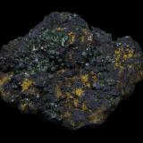 Bayldonite<br />Penberthy Croft Mine, Saint Michael's Mount, Saint Hilary, Mount's Bay District, Cornwall, England / United Kingdom<br />18 x 15 x 8 mm<br /> (Author: Rob Schnerr)