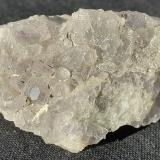 Fluorite<br />Chengnan tunnel (construction site), Wuyishan, Nanping Prefecture, Fujian Province, China<br />4 x 3 cm<br /> (Author: Volkmar Stingl)