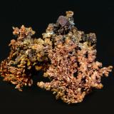 CobreMina Bou Nahas, zona minera Oumjrane, Comunidad Alnif, Provincia Tinghir, Región Drâa-Tafilalet, Marruecos5 x 5 cm. (Autor: Antonio P. López)