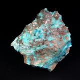 Plata y CrisocolaMina Clara, Valle Rankach, Oberwolfach, Wolfach, Selva Negra, Baden-Württemberg, Alemania5 x 5 cm. (Autor: Antonio P. López)