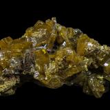 Wulfenite<br />San Francisco Mine, Cerro Prieto, Cucurpe, Municipio Cucurpe, Sonora, Mexico<br />19 x 8 x 6 mm<br /> (Author: Rob Schnerr)