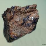 Molibdenita<br />Mina Roca del Turó, Costabona, Espinavell (Espinabell), Molló, Comarca Ripollès, Gerona / Girona, Cataluña / Catalunya, España<br />35x30 mm<br /> (Autor: Joan Niella)