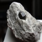 Cuarzo (variedad morion)<br />Cantera Los Guijos, Algeciras, Comarca Campo de Gibraltar, Cádiz, Andalucía, España<br />30x30 mm<br /> (Autor: Ignacio)