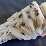 Baryte, Chalcopyrite<br />Dreislar Mine, Dreislar, Winterberg, Sauerland, North Rhine-Westphalia/Nordrhein-Westfalen, Germany<br />9 x 4 cm<br /> (Author: Volkmar Stingl)
