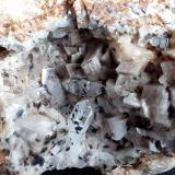 Quartz, Dolomite<br />Ringenwechsel Mining District, Troi, District Schwaz, Inn Valley, North Tyrol, Tyrol/Tirol, Austria<br />FoV ca. 4 x 3 cm<br /> (Author: Volkmar Stingl)