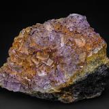 Fluorite<br />Bor Pit, Dalnegorsk B deposit, Dalnegorsk, Dalnegorsk Urban District, Primorsky Krai, Russia<br />6.6 x 4.5 cm<br /> (Author: am mizunaka)