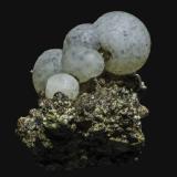 Opal-CT (variety lussatite)<br />Lussat, Aigueperse, Riom, Puy-de-Dôme Department, Auvergne-Rhône-Alpes, France<br />12 x 10 x 10 mm<br /> (Author: Rob Schnerr)