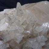 Calcite, Pyrite<br />Wuyi tunnel north (construction site), Wuyishan, Nanping Prefecture, Fujian Province, China<br />14 x 12 cm<br /> (Author: Volkmar Stingl)