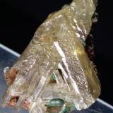 Cerussite, Malachite<br />Tsumeb Mine, Tsumeb, Otjikoto Region, Namibia<br />50 x 35 mm<br /> (Author: Sante Celiberti)