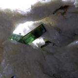 Tourmaline<br />Pederneira claim, São José da Safira, Governador Valadares, Vale do Rio Doce, Minas Gerais, Brazil<br />11 x 7,5 cm<br /> (Author: Sante Celiberti)