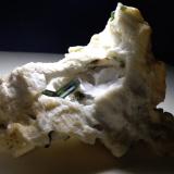 Tourmaline<br />Pederneira claim, São José da Safira, Governador Valadares, Vale do Rio Doce, Minas Gerais, Brazil<br />11 x 7,5 cm<br /> (Author: Sante Celiberti)