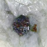 Ferronigerita-2N1S<br />Mina Three Aloes, Uis, Distrito Damaraland, Región Kunene, Namibia<br />Cristal de 3 mm.<br /> (Autor: Antonio P. López)