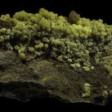 Mimetite<br />Ojuela Mine, Mapimí, Municipio Mapimí, Durango, Mexico<br />55 x 35 x 15 mm<br /> (Author: Rob Schnerr)