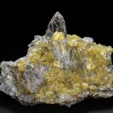 Quartz, Muscovite<br />Itinga, Vale do Jequitinhonha, Minas Gerais, Brazil<br />11.0 x 9.5 cm<br /> (Author: am mizunaka)
