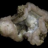 Smithsonite<br />El Refugio Mine, Choix, Municipio Choix, Sinaloa, Mexico<br />90 x 70 x 40 mm<br /> (Author: Rob Schnerr)