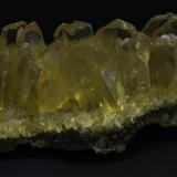 Gypsum<br />Las Salinas, Otume, Paracas District, Pisco Province, Ica Department, Peru<br />90 x 70 x 40 mm<br /> (Author: Rob Schnerr)