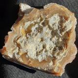 Quartz (variety agate)Lysite, Condado Fremont, Wyoming, USA4,5 x 4 cm (Author: Volkmar Stingl)