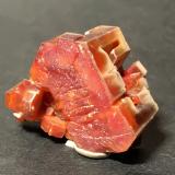 Vanadinite<br />Mibladen (Mibladen mining district), Midelt, Midelt Province, Drâa-Tafilalet Region, Morocco<br />30 x 26 mm<br /> (Author: Sante Celiberti)