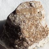 Topaz<br />Schneckenstein cliff, Tannenbergsthal, Muldenhammer, Vogtlandkreis, Saxony/Sachsen, Germany<br />5,5 x 4 cm<br /> (Author: Volkmar Stingl)