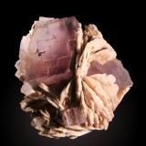 Fluorite<br />Berbes mining area, Berbes, Ribadesella, Comarca Oriente, Principality of Asturias (Asturias), Spain<br />92mm x 82mm x 67mm. Main crystal is 45 mm on edge.<br /> (Author: Firmo Espinar)