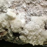 AragonitoMina Solita, Peramea, Baix Pallars, Comarca Pallars Sobirà, Lérida / Lleida, Cataluña / Catalunya, EspañaCV 3x2 cm (Autor: Joan Niella)
