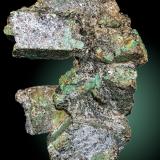 Berilo (variedad esmeralda)Emerald Deposit, A Franqueira, A Cañiza, Comarca Paradanta, Pontevedra, Galicia / Galiza, Spain20.6x13.4 cm (Autor: Sergio)