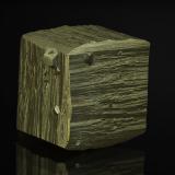 Pyrite<br />Ambas Aguas (Ambasaguas), Muro de Aguas, Comarca Arnedo, La Rioja, Spain<br />40 x 38 x 35 mm<br /> (Author: Rob Schnerr)