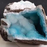 HemimorphiteKafang Mine, Gejiu, Honghe Prefecture, Yunnan, China3 x 3 cm (Author: Volkmar Stingl)