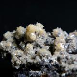 BaritaCorta Quebrantahuesos, Cerro Colorado, Minas de Rio Tinto, Minas de Riotinto, Comarca Cuenca Minera, Huelva, Andalucía, EspañaCampo de visión 3 cm. (Autor: Antonio P. López)