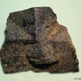 Estaurolita<br />Morbihan, Bretaña/Bretagne, Francia<br />50x40 mm<br /> (Autor: Joan Niella)