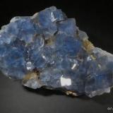 Fluorita.<br />Mina Matagalls (Minas de Sant Marçal), Sant Marçal, Viladrau, Comarca Osona, Gerona / Girona, Cataluña / Catalunya, España<br />84x48 mm.<br /> (Autor: Jesus Franquesa Baucells)