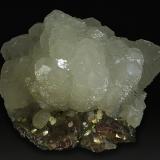 Calcite<br />Stan Trg (Stan Terg, Stari Trg) Mine, Trepča Complex, Trepča Valley, Kosovska Mitrovica, Kosovska Mitrovica District, Kosovo<br />90 x 70 x 60 mm<br /> (Author: Rob Schnerr)