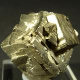 PiritaLa Aquisgrana Mining Complex, Los Guindos Mining Group, La Carolina, Comarca Sierra Morena, Jaén, Andalusia, Spain2 x 2 x 2 cm. (Autor: Felipe Abolafia)