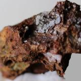 Hidroxilapatito<br />Mina Elvira, Rocabruna, Bruguers, Gavà, Comarca Baix Llobregat, Barcelona, Cataluña / Catalunya, España<br />30 x 20 x 11 mm.<br /> (Autor: José Luis Zamora)
