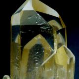 Cuarzo (variedad cristal de roca)<br />Corinto, Curvelo, Minas Gerais, Brasil<br />7 x 5 cm. Cristal principal 5,5 cm.<br /> (Autor: javier ruiz martin)