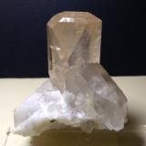 Topaz, Quartz, Microcline, Albite<br />Dassu, Braldu Valley, Shigar District, Gilgit-Baltistan (Northern Areas), Pakistan<br />64 x 60 mm<br /> (Author: Sante Celiberti)