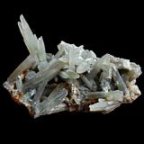 Quartz (variety prase)<br />Mega Horio, Serifos Island, Cyclade Islands, Kykládes Prefecture, Aegean Islands Department (Aiyaíon), Greece<br />80 mm x 40 mm x 40 mm<br /> (Author: Dany Mabillard)