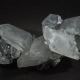 Calcite<br />Xianghualing Mine, Xianghualing Sn-polymetallic ore field, Linwu, Chenzhou Prefecture, Hunan Province, China<br />105 x 70 x 60 mm ( biggest x-tal = 60 mm)<br /> (Author: Rob Schnerr)