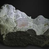 Fluorapophyllite<br />Jalgaon District, Maharashtra, India<br />104 x 79 x 43 mm (x-tal = 19 mm)<br /> (Author: Rob Schnerr)