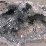 CelestinaYacimiento de Celestinas, Torà, Comarca Solsonès, Lérida / Lleida, Cataluña / Catalunya, España7 x 5 cm. (Autor: javier ruiz martin)