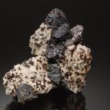 SphaleritePicher Field, Tri-State District, Ottawa County, Oklahoma, USA5.0 x 8.0 cm (Author: Michael Shaw)