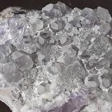 Fluorite<br />Chengnan tunnel (construction site), Wuyishan, Nanping Prefecture, Fujian Province, China<br />6 x 3 cm<br /> (Author: Volkmar Stingl)