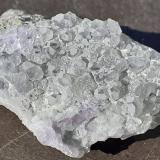 Fluorite<br />Chengnan tunnel (construction site), Wuyishan, Nanping Prefecture, Fujian Province, China<br />6 x 3 cm<br /> (Author: Volkmar Stingl)
