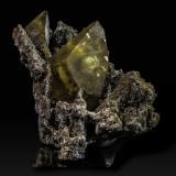 Calcite<br />Beez, Namur District, Namur Province, Wallonia, Belgium<br />60 x 55 x 50 mm<br /> (Author: Rob Schnerr)