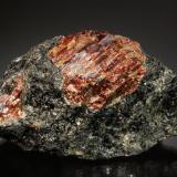 Almandine<br />Barton Garnet Mines, North River, Warren County, New York, USA<br />8.4 x 5.0 x 3.8 cm<br /> (Author: Michael Shaw)