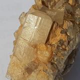 Topaz<br />Schneckenstein cliff, Tannenbergsthal, Muldenhammer, Vogtlandkreis, Saxony/Sachsen, Germany<br />3,5 x 2 cm<br /> (Author: Volkmar Stingl)