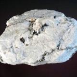 Jordanita y Liveingita<br />Cantera Lengenbach, Fäld, Valle Binn (Binntal), Wallis (Valais), Suiza<br />8 x 6 cm.<br /> (Autor: Antonio P. López)